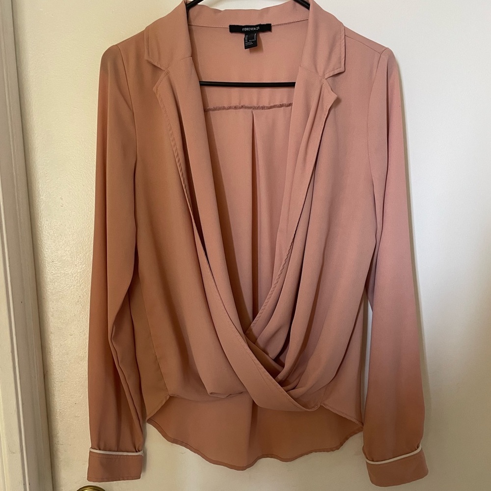 Pink long sleeve size M from forever 21